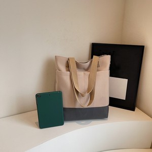 Bolsa Tote Lisa Teñida, Tejida, Ecológica, Estilo OEM, Logotipo Personalizado, Fabricante, Mejor Precio al por Mayor - Product Image 2