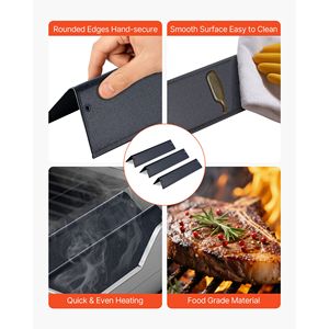 Barre Aromatizzanti per Griglie Weber Spirit I II Serie 200, 15 Pezzi di Ricambio per Griglie, Inclusi Spirit II E-210, II E-220-BBQ - Product Image 3