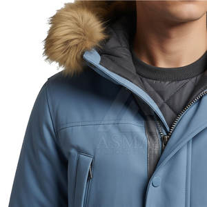 Parka à capuche pour homme, épaisse, isolée, coupe-vent, confortable, manteau d'hiver pour l'extérieur 2026 - Product Image 2