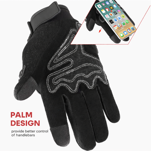 Guantes de Motociclismo de Carreras, Protección Completa para los Dedos, Protección Contra Impactos en los Nudillos, Antideslizantes, para Uso en Invierno - Product Image 2