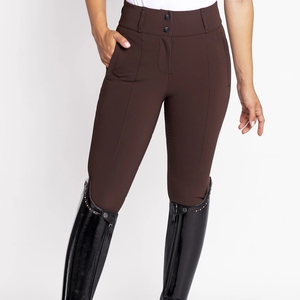 High Quality 4-way Stretch Horse Riding Breeches <b>Leggings</b> Tights <b>Equestrian</b> Wear Pants on Technical Fabric with Soft Feel - Product Image 1