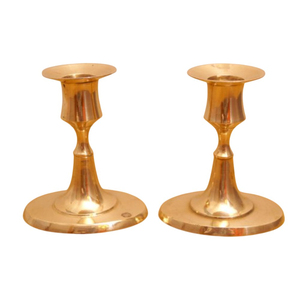 Classic Copper And <b>Brass</b> <b>Candlesticks</b> Antique English Arts & Crafts Candle Holders With Decorative Ball Design Home Decor - Product Image 6