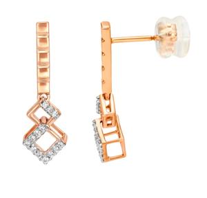 Conjunto de pendientes con gotas de diamante personalizado, Set de pendientes con diamantes cultivados en laboratorio, certificado IGI, CVD y HPHT - Product Image 2