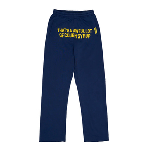 Pantalon de jogging en molleton bouclette pour homme, coupe droite et large, style baggy, 100% coton, avec cordon de serrage et détails de couture - Product Image 1