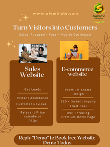 Software para Sitios Web de Comercio Electrónico, Constructor de Sitios Web de Ventas, Optimizado para Móviles, Listo para SEO, Solución de Tienda en Línea - Product Image 1