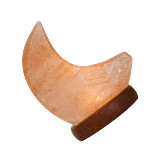 Best Selling Hand Carved Natural <b>Crystal</b> Table Lamp with Personalized Logo OEM Manufacturing Luxury Himalayan <b>Moon</b> Salt Lamp - Product Image 4