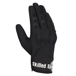 Gants de moto tout-terrain respirants et légers personnalisés pour sports de plein air, compatibles écran tactile, avec fermeture à cordon, unisexe - Product Image 1
