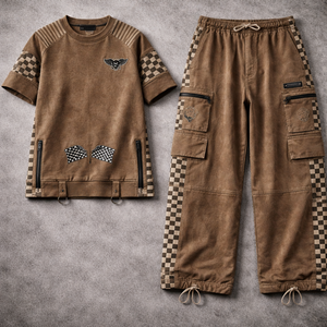 ชุดเซ็ตเสื้อผ้าสไตล์สปอร์ตบิ๊กเกอร์  ระบายอากาศได้ดี  แบบ unisex  ประกอบด้วยเสื้อฮู้ดดี้ เสื้อยืด และกางเกงขายาว  สไตล์สตรีทแวร์ - Product Image 3