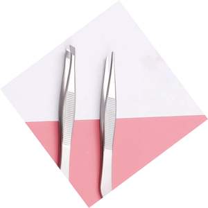 Pinzas para Cejas de Acero Inoxidable 2023, Pinzas Cosméticas Profesionales de Acero Inoxidable para Hombre - Product Image 5