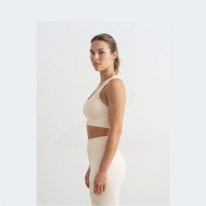 Hot Seller Women's 2 Piece Activewear Set Gym <b>Jacket</b> Sleeveless Tops Printed Yoga Leggings for Sports Fitness <b>Workout</b> - Product Image 4