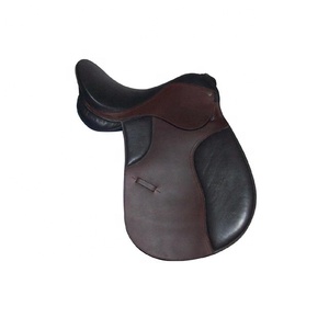 Selles de course de chevaux en cuir véritable - Product Image 4