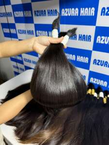 Bulk <b>hair</b> Genuine Vietnamese human <b>hair</b>, factory price, retains the cuticle layer, pure human <b>hair</b> <b>Color</b> 4 - Product Image 6