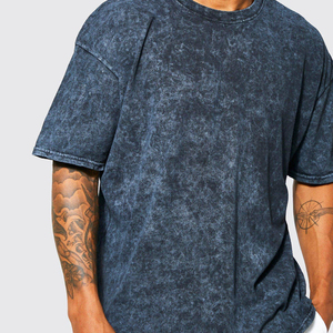 T-shirt respirant pour homme, effet délavé, entièrement personnalisé, nouvelle mode, qualité supérieure, à prix raisonnable - Product Image 6
