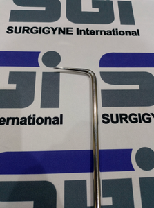 Curette dentaire équine avec manche en T en acier inoxydable, disponible dans toutes les sortes et tailles, outils vétérinaires pour la dentisterie équine - Product Image 4