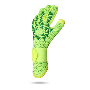 Guantes de Portero de Fútbol Profesionales en Oferta, Cuero de Alta Calidad con Látex para Uso Deportivo, Material PU, Cordones Personalizados - Product Image 3
