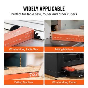 Set di 16 Blocchi di Misurazione di Precisione per Falegnameria con Marcature Laser Chiare, Blocchi di Impostazione e Strumento per lo Stoccaggio - Product Image 6