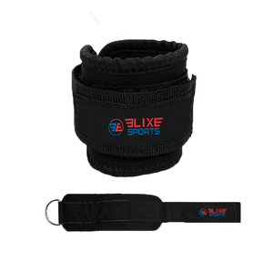 Protège-chevilles réglables en nylon Elixe Sports avec fermeture à boucle, protection de base unisexe pour jeunes et adultes, toutes saisons - Product Image 1
