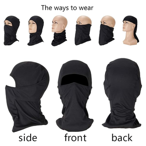 Máscaras de Esquí con Diseño de Fantasma JX Print, Gorro Deportivo con Logotipo Personalizado, Pasamontañas de Poliéster/Algodón para Ciclismo, Halloween - Product Image 6