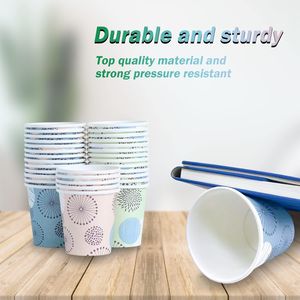 Confezione da 100 Bicchieri di Carta Bianchi da 3 oz con Bocca Stretta, Mini Bicchieri Usa e Getta per Bagno, Forniture per Bagno da 3 Once - Product Image 3
