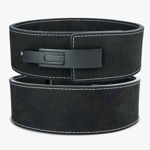 Premium Leather Animated Lever Buckle Weightlifting Gymnastics <b>Belt</b> Advanced Protection Adjustable Wrap-around Lumbar Support - Product Image 4