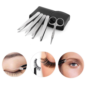 2026 Customized <b>Professional</b> Eyelash Extension Clip Eyebrow Hair Pluckers Women <b>Makeup</b> Tool Sets For Women <b>Makeup</b> - Product Image 3