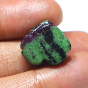 Cabujón de Zoisita Rubí Natural Tallado, Gema de Rubí Tallada a Mano, Piedra Suelta Lisa, Proveedor Mayorista para Joyería - Product Image 3