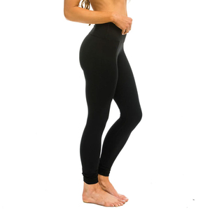 Wholesale Leggings Custom Logo Yoga Pants One Piece Cutting Design Women Fitness Leggings Women High Waist girls leggings with - Product Image 2