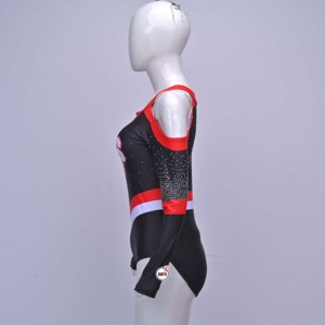 Combinaison de cheerleading personnalisée, respirante, éco-responsable, à trois tons, avec strass, imprimé AUS Sydney, pour compétition en extérieur, entièrement personnalisable - Product Image 3