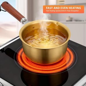 Théière traditionnelle chinoise de luxe, écologique, sans BPA, en acier inoxydable, avec poignée en bois, sans couvercle, pour la préparation du thé, utilisation en camping - Product Image 6