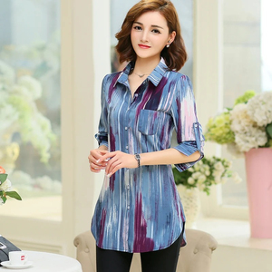 Ropa Elegante para Exteriores, Blusas de Trabajo de Oficina y Ropa Casual de Verano para Mujer, Camisas de Manga Larga con Botones Hechas a Medida - Product Image 5