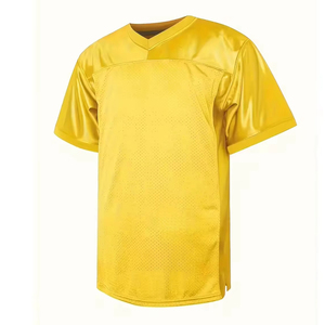 Uniforme de Fútbol Americano de Talla Grande, Sostenible, Antipilling, Transpirable, de Manga Corta, de Secado Rápido, con Impresión Personalizada - Product Image 1