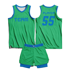 Uniforme de Baloncesto Personalizado de Alta Calidad – Camiseta y Pantalones Cortos Sublimados 100% Poliéster - Product Image 2