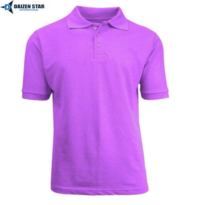 Men's Solid Color Short Sleeve Shirt Knitted Polyester/Cotton Blend Breathable Casual Button Design Regular Fit Plus Size 180g - Product Image 3
