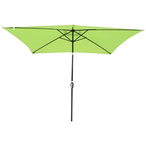 Ombrello da Patio in alluminio 10x6,5 piedi con 20 led per spazi esterni - Product Image 2