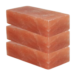 Carreaux de sel naturel aux tons rose chaud et orange, parfaits pour créer des murs décoratifs attrayants. - Product Image 3