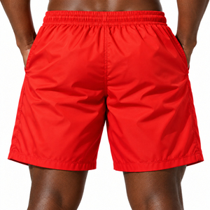 Shorts de Baño para Hombre con Logotipo Personalizado, Cintura Elástica con Cordón, Trajes de Baño Ligeros para Playa y Deportes - Product Image 2