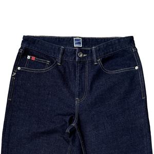 Pantalon de costume homme personnalisé, style formel, coupe crayon, printemps-automne, noir, en jean denim, brodé, coupe mi-ample, délavage enzymatique, ODM - Product Image 3