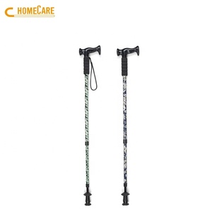 Bastones de aluminio para senderismo, accesorio para caminar, multifuncional, OEM - Product Image 5