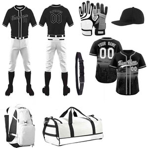 Ensembles d'uniformes de baseball haut de gamme avec logo personnalisé, best-sellers pour hommes - Product Image 1