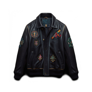 top Quality Letterman Varsity <b>Jackets</b> Wool Body Genuine Leather Sleeves Winter Wear <b>Smart</b> and Stylish <b>Men's</b> <b>Jacket</b> - Product Image 2