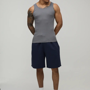 เสื้อกล้ามพรีเมียมสำหรับผู้ชายออกกำลังกาย ทรงรัดรูป ไซส์ใหญ่พิเศษ สีชมพู เสื้อกล้ามโอเวอร์ไซส์สำหรับผู้ชาย - Product Image 3