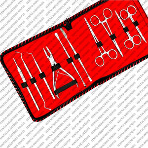 ชุดเครื่องมือผ่าตัดคุณภาพสูง ได้รับการรับรองมาตรฐาน CE ISO ผลิตจากสแตนเลสสตีล ชุดเครื่องมือผ่าตัดแบบใช้มือ  ลดราคาพิเศษ - Product Image 2