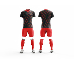 Uniforme de Fútbol para Entrenamiento con Diseño de Sublimación Completa |   Tallas para Hombres, Mujeres y Jóvenes |   Ropa Deportiva Ligera de Secado Rápido para Entrenamiento - Product Image 2