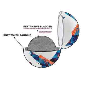 Ballon de football d'entraînement de haute qualité, écologique, léger et durable, avec logo personnalisé, cousu à la machine, en PU texturé scellé, modèle 2026 - Product Image 6