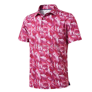 Golf de manga corta de verano para hombre personalizable más vendida para camisetas de polo de secado rápido y precio de fábrica impreso - Product Image 3
