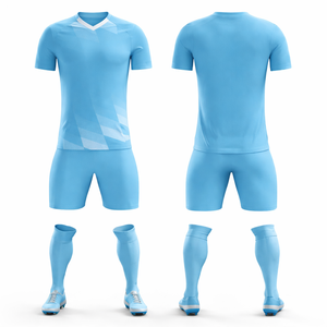 Maillot de football unisexe sur mesure en sublimation, grande taille, uniforme de football, séchage rapide, respirant, kit premium, tissu durable - Product Image 1