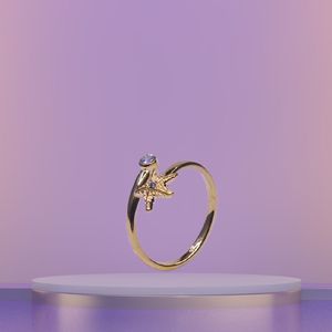 Wedding Wear 925 Sterling Silver Gold Plated Jewelry Blue Sapphire Gemstone Women Wear Classic <b>Couple</b> <b>Ring</b> - Product Image 5