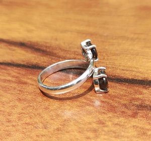 <b>925</b> Sterling <b>Silver</b> Smokey Topaz <b>Ring</b> Natural Topaz Prong Setting <b>Ring</b> Handmade <b>Ring</b> Elegant Gift for Women - Product Image 2