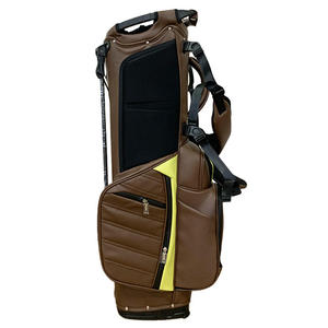 Bolsa de Golf Impermeable de Cuero PU OEM con Elegante Diseño de Soporte para Hombres y Mujeres - Product Image 5