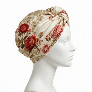 SOZAN SPORTS Women 100% Silk Square Scarf Vintage Leaf Print Skin Friendly All Seasons Elegant Fashion <b>Accessory</b> - Product Image 4